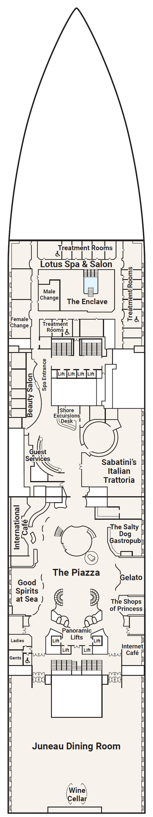 Deck 5 – Plaza