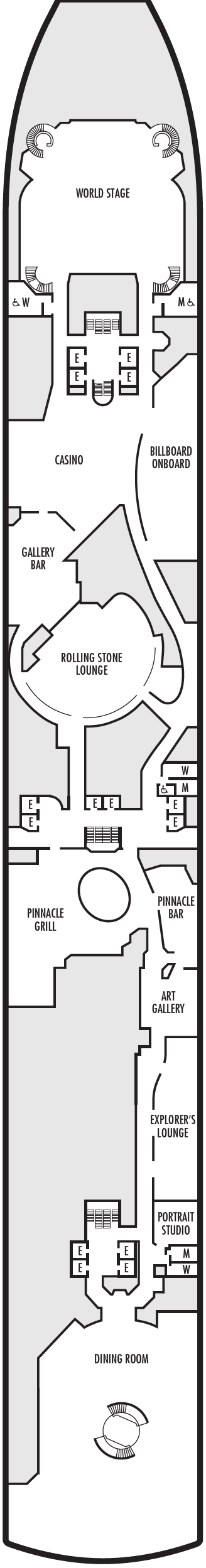 Unteres Promenadendeck