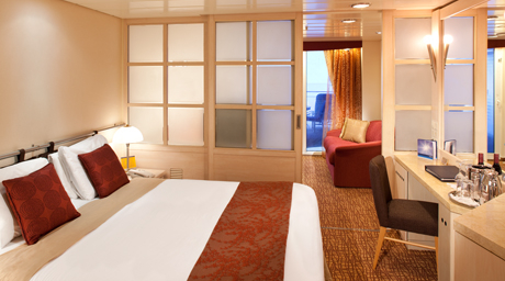 Grande cabine à véranda avec vue sur mer – [FV]