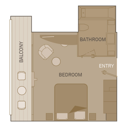 Junior Balcony Suite-[BJ]
