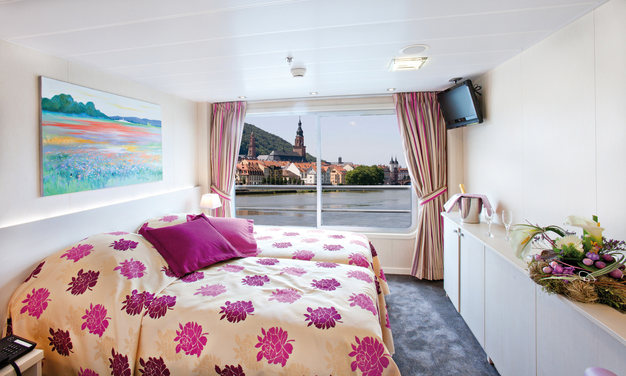 Cabine sur Pont Intermédiaire avec 1 Lit double – [1GL_P2]