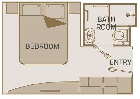 Single Balcony Suite-[BS]