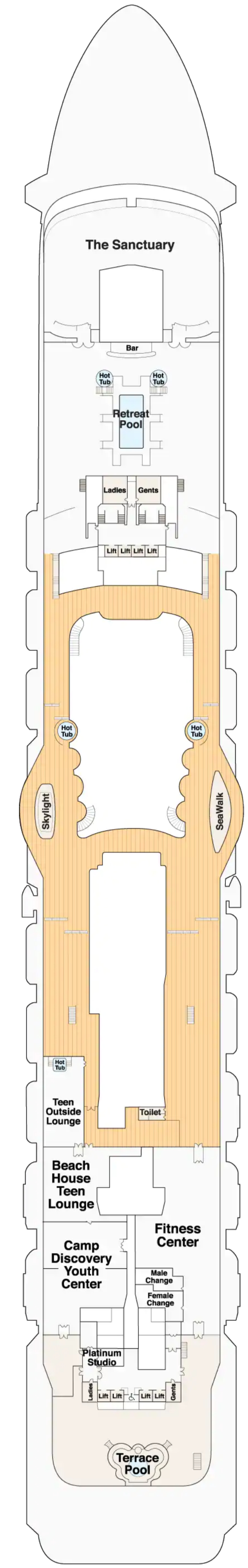 Pont 17 – Terrasse