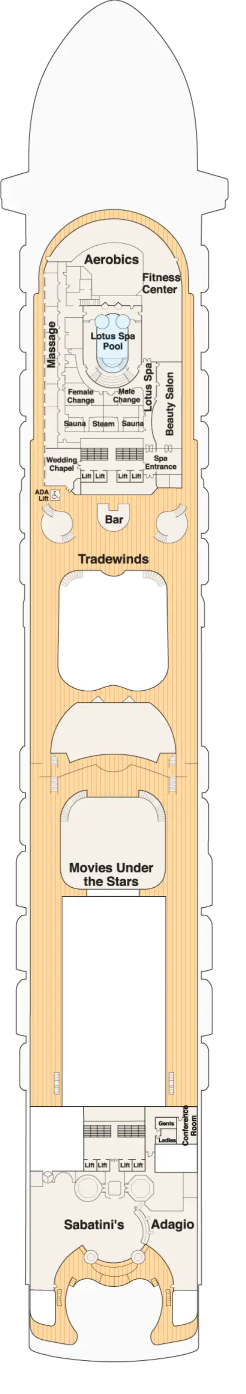 Pont 16 – Terrasse