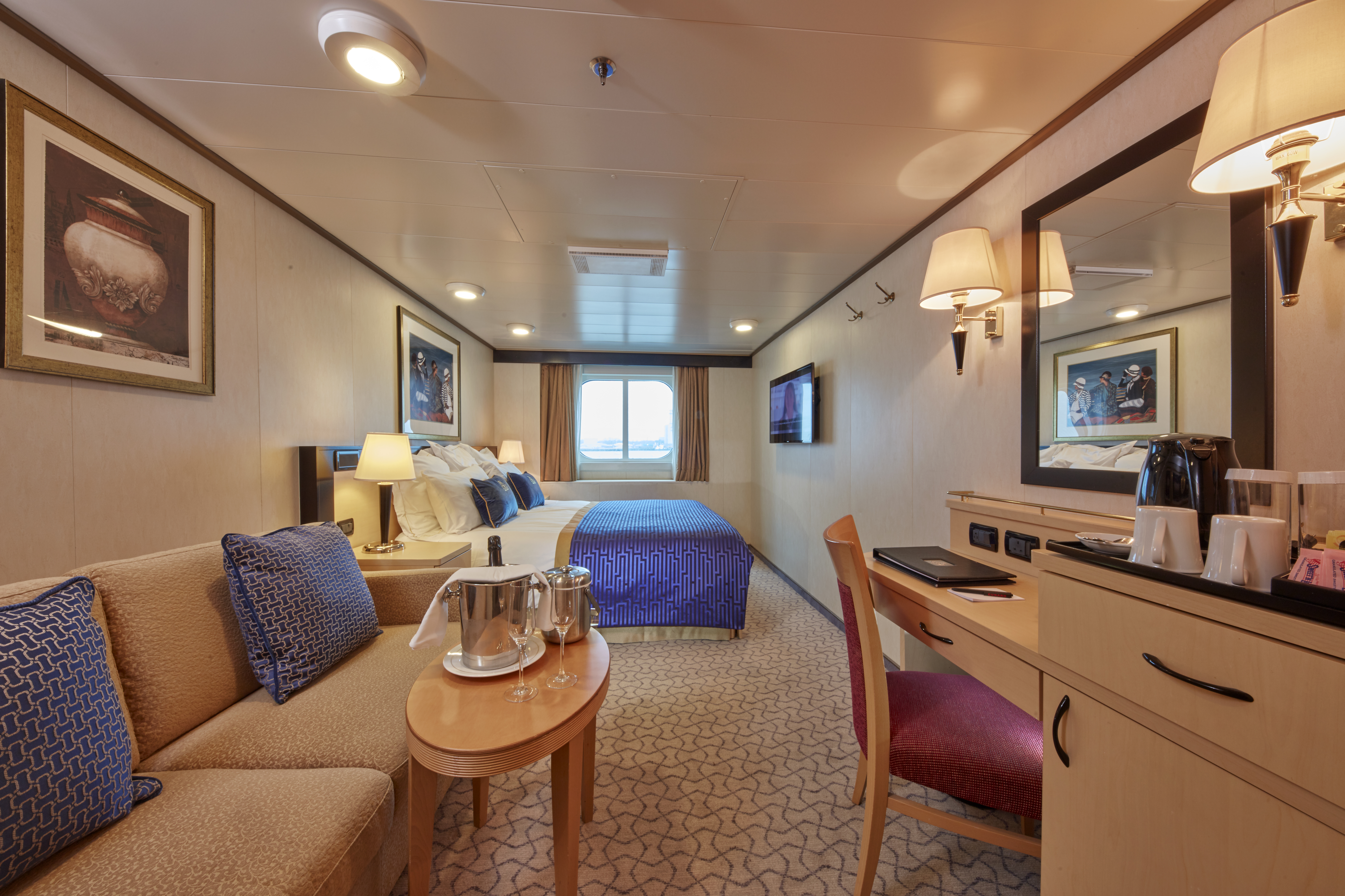 Kabine mit Meerblick-[EB]