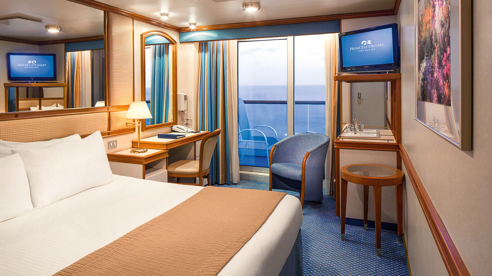 Cabine avec balcon et deux lits bas – [BC]