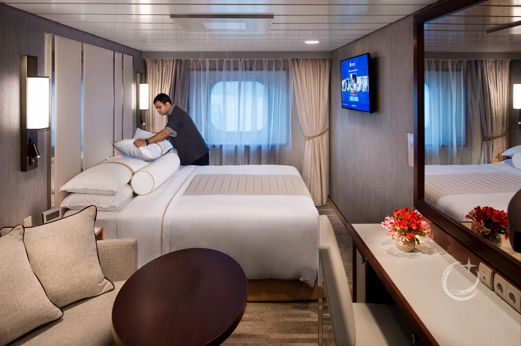 Club-Kabine mit Meerblick-[08]