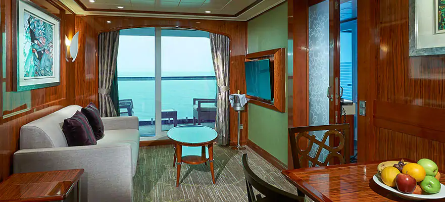 Deluxe Familien Suite mit 2 Schlafzimmern und Balkon-[S4]