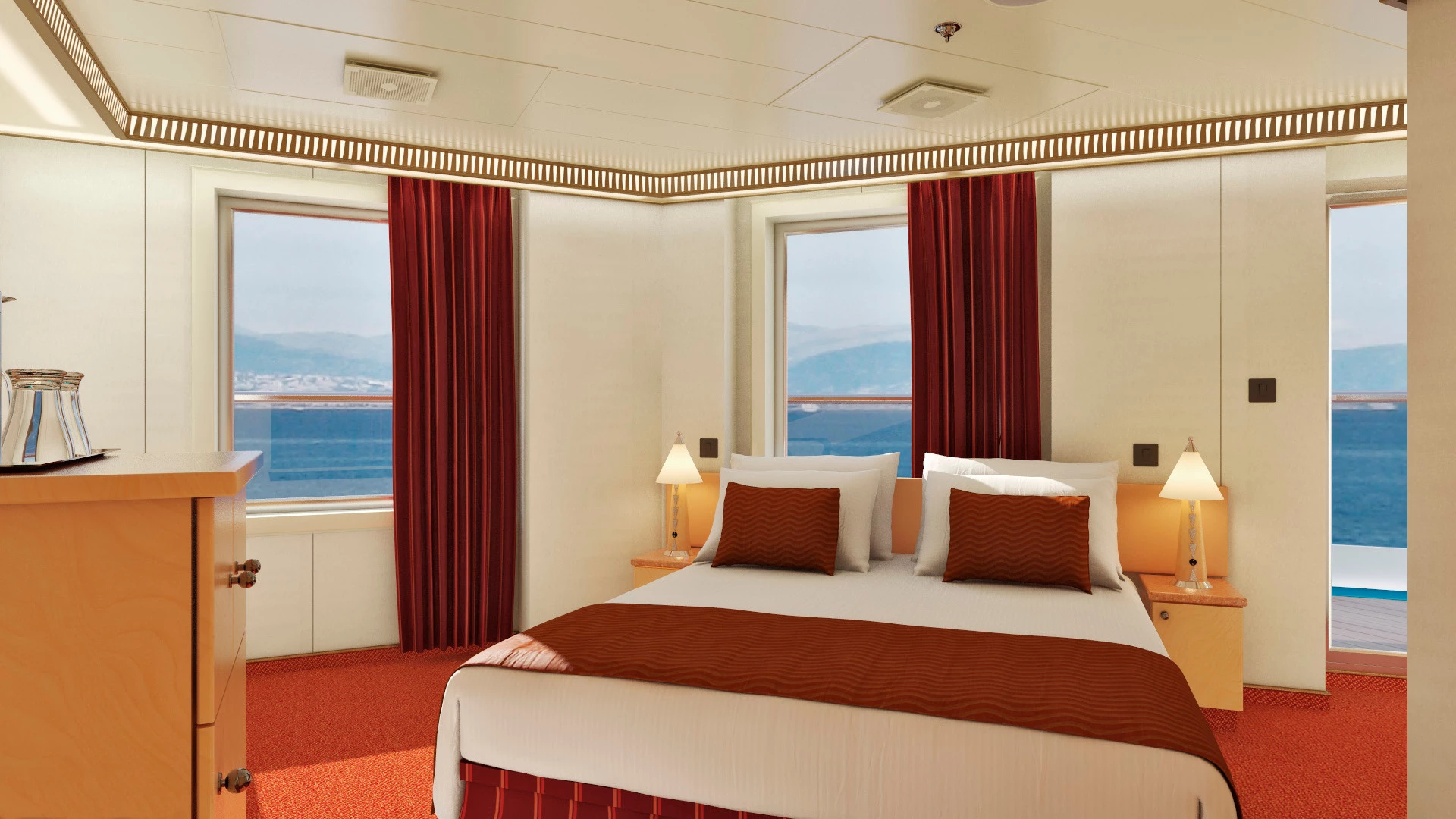 Premium-Vista-Balkonkabine -[9C]