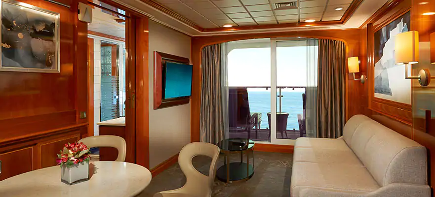 Familien Suite mit 2 Schlafzimmern und Balkon-[S4]