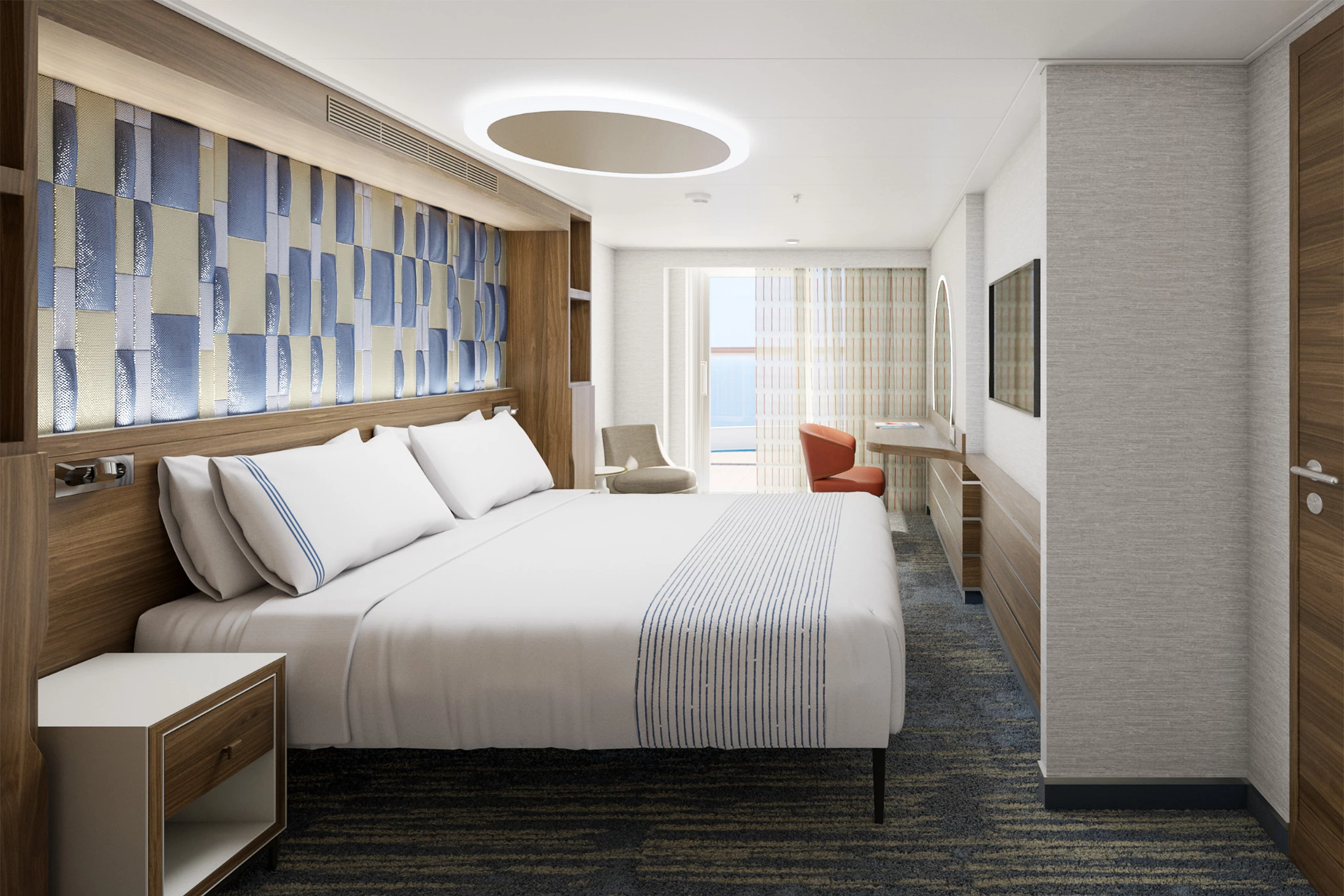 Carnival Excel Suite mit Blick nach hinten -[LS]