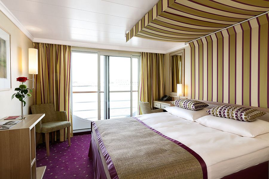 2-Bett Außenkabine mit Juliette Balkon-[C]