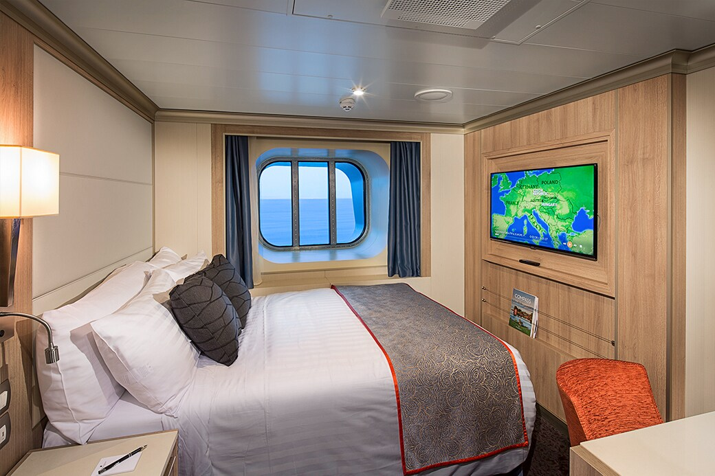 Cabine individuelle avec vue sur mer – [OO]