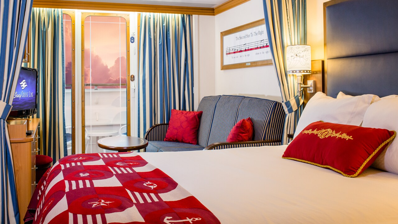 Cabine de luxe avec vue sur mer et véranda – [05A]