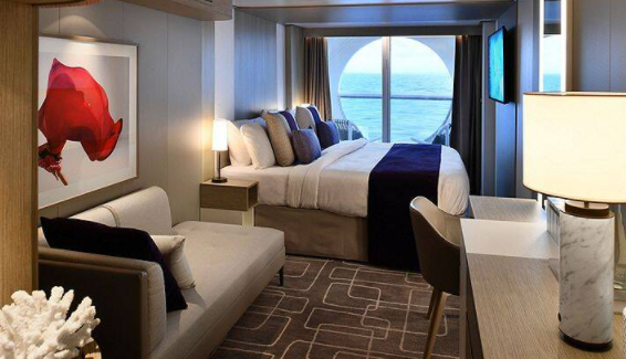 Deluxe Porthole view with veranda-[P1]