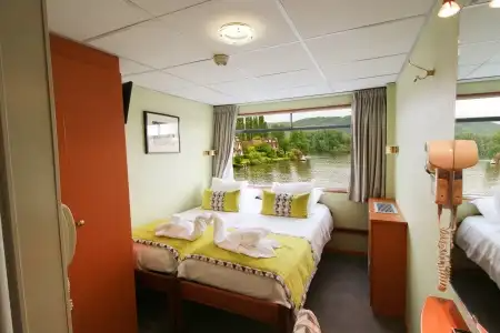 Pont supérieur 1 Lits double – Personne handicapée – [HA_PS]