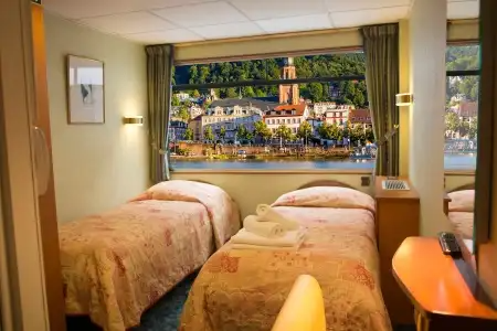 Cabine sur Pont Supérieur avec 1 Lit Double – Personne handicapée – [HA_PS]