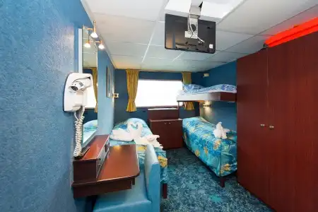 Cabine sur Pont Principal avec 3 Lits – [TRI_PP]