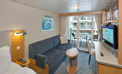 Balkonkabine mit Blick auf den Central Park-[2J]