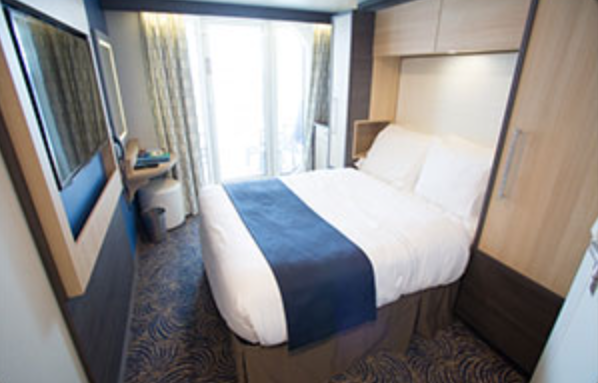 Studio-Meerblick-Kabine mit Balkon-[2F]