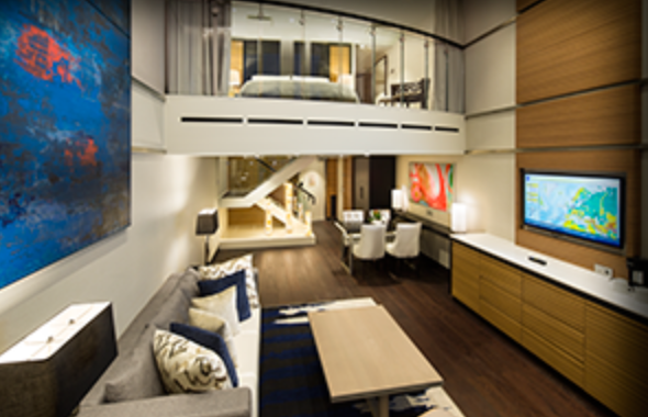 Sky Loft Suite mit Balkon-[SL]
