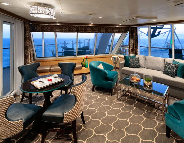 Aqua-Theater-Suite mit großem Balkon und zwei Schlafzimmern-[A2]