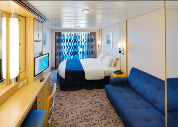 Verbundene Meerblickkabinen mit Balkon-[CB]