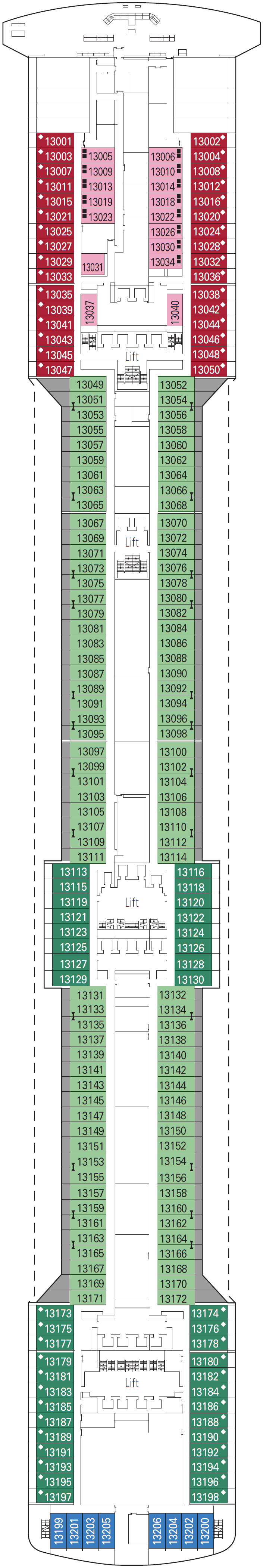 Pont 13 : Arcobaleno