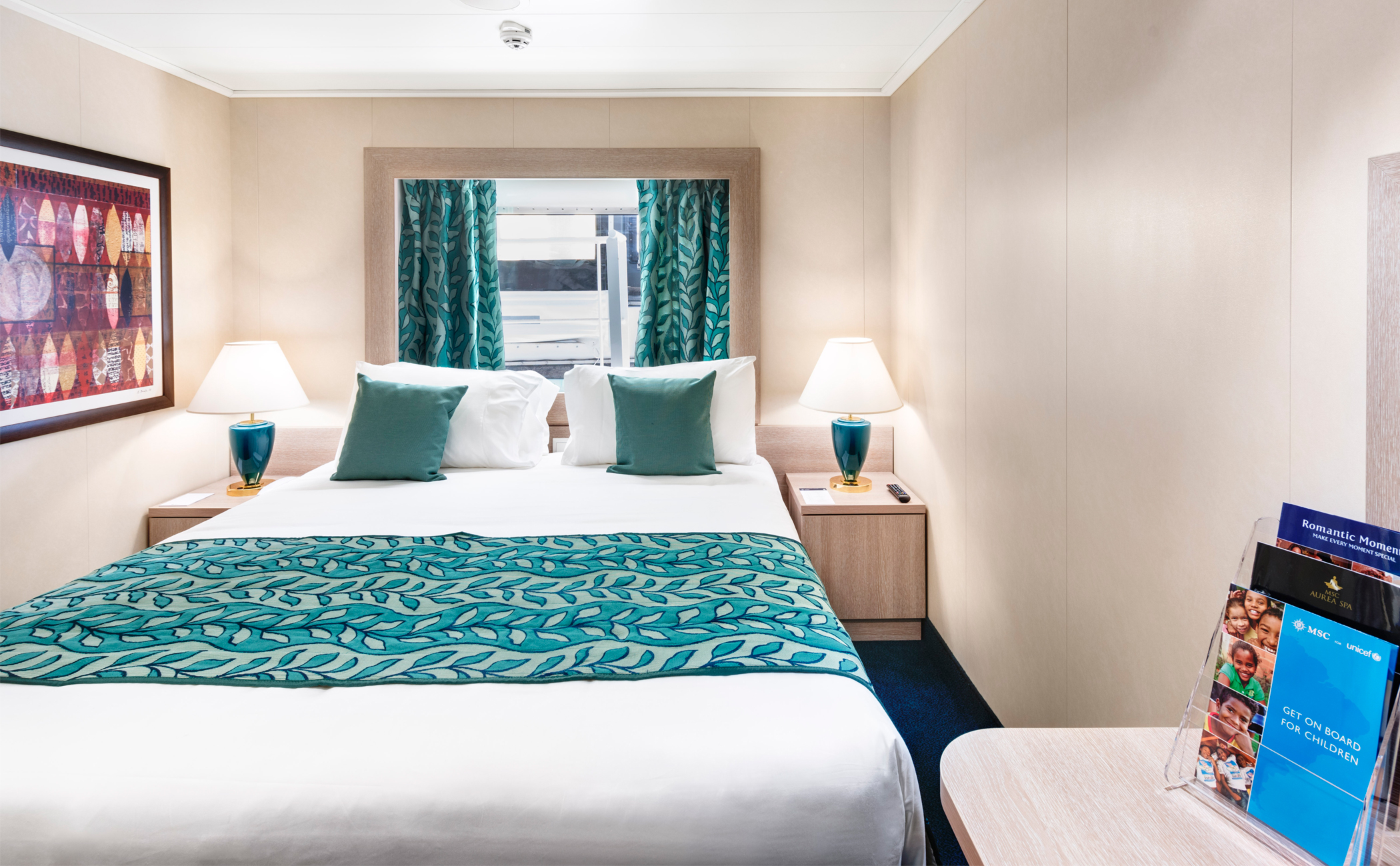 JUNIOR KABINE MIT MEERBLICK UND TEILWEISER SICHTEINSCHRÄNKUNG FANTASTICA-[OO]