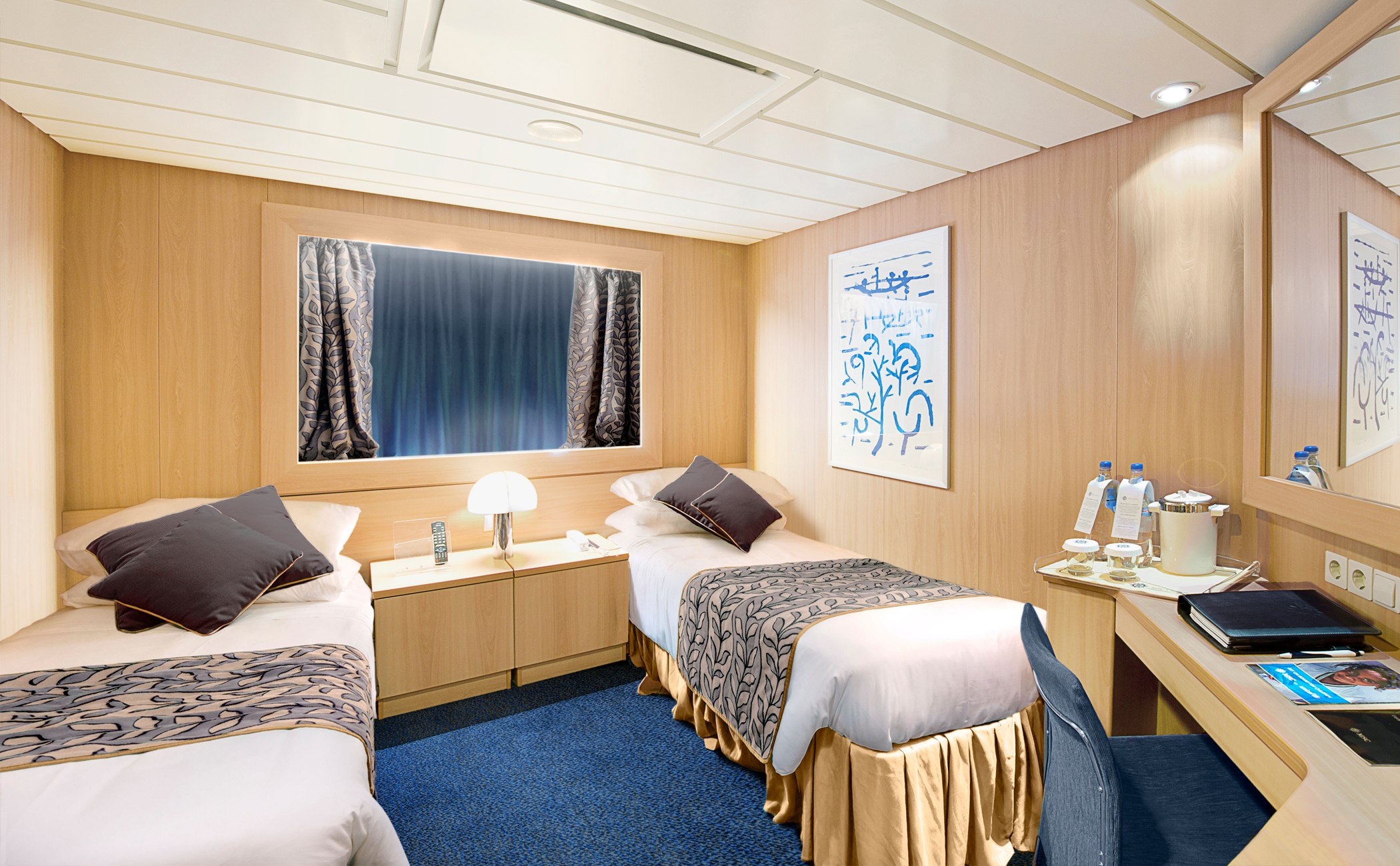 Junior Kabine mit Meerblick und eingeschränkter Aussicht Fantastica-[OO]