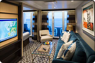 Grand Suite mit großem Balkon – ein Schlafzimmer-[GB]