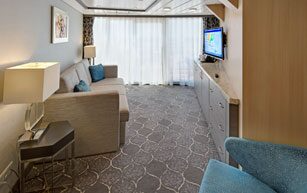 Geräumige Aqua-Theater-Suite mit einem Schlafzimmer-[A3]