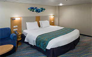 Verbundenen Meerblickkabine mit Balkon-[CB]