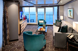 Geräumige Aqua-Theater-Suite mit einem Schlafzimmer-[A3]