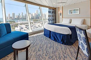 Geräumige Kabine mit Panorama-Meerblick-[1L]