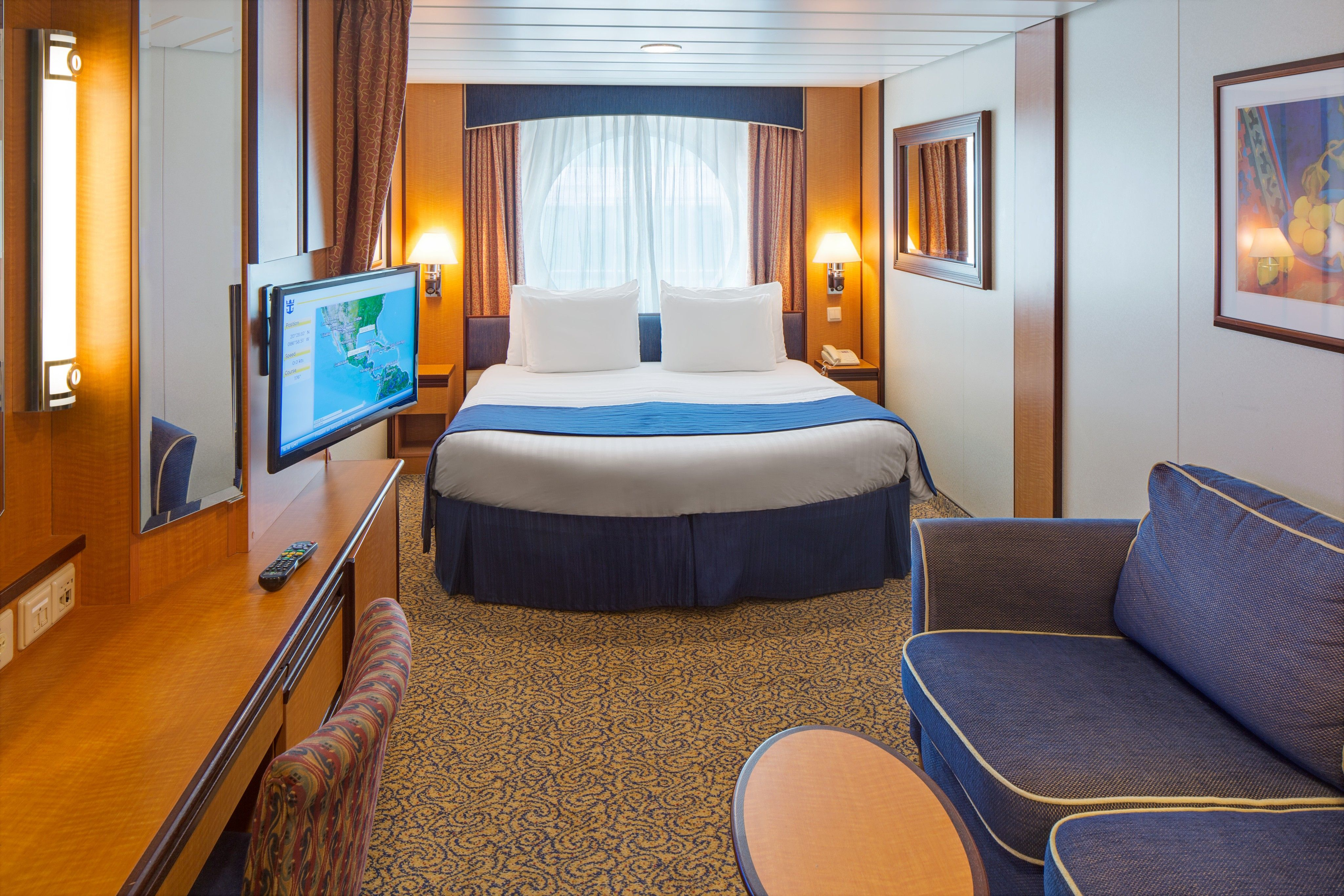 Geräumige Meerblickkabine-[4M]