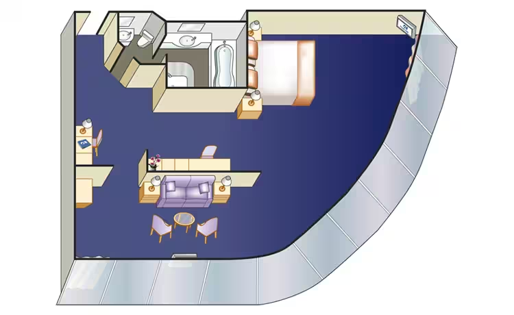 Suite mit Fenster-[S7]