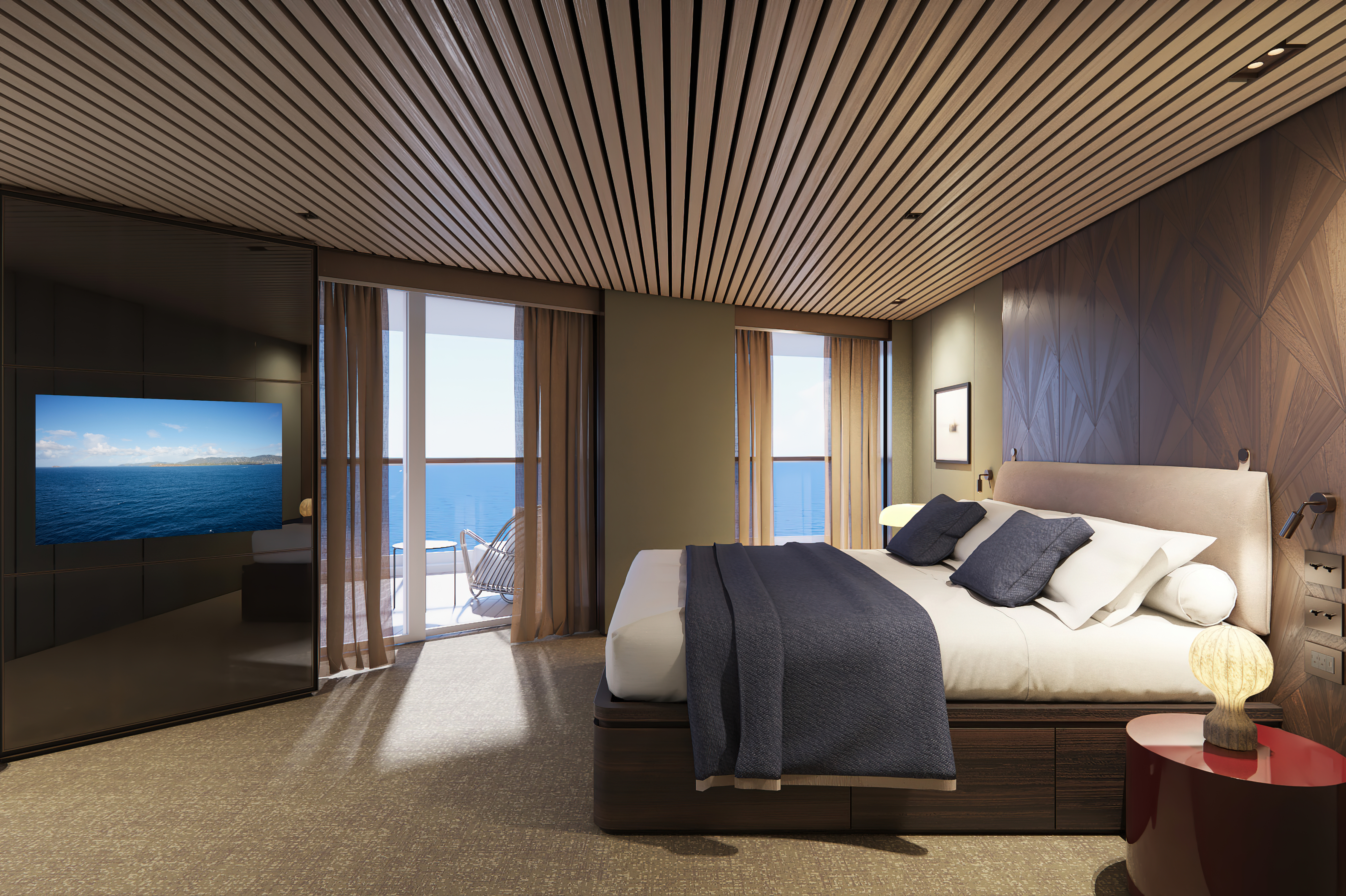 The Haven nach hinten gerichtete Owner’s Suite mit Master-Schlafzimmer und großem Balkon-[H4]