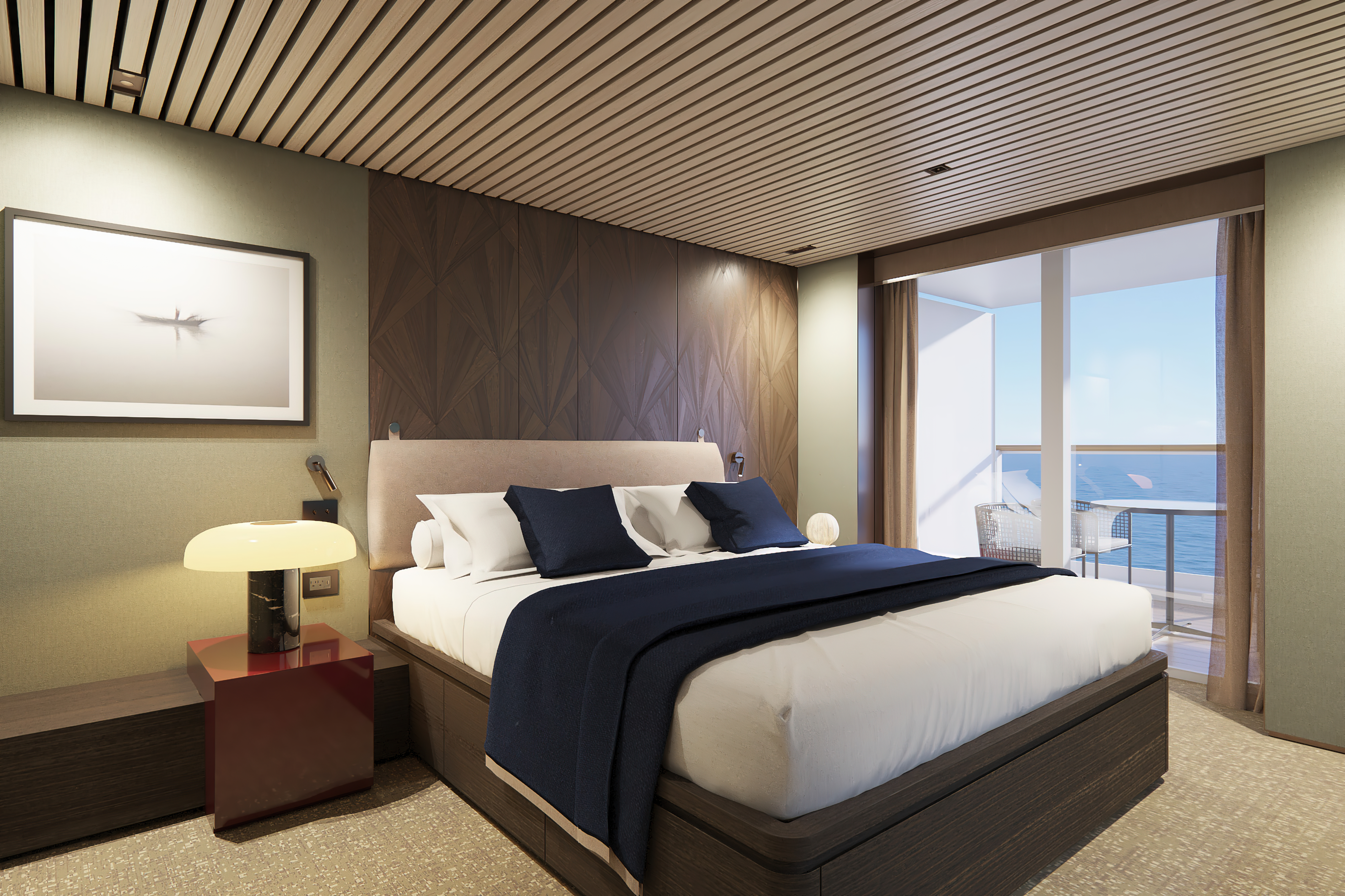 The Haven Owner’s Suite mit Master-Schlafzimmer und großem Balkon-[H5]