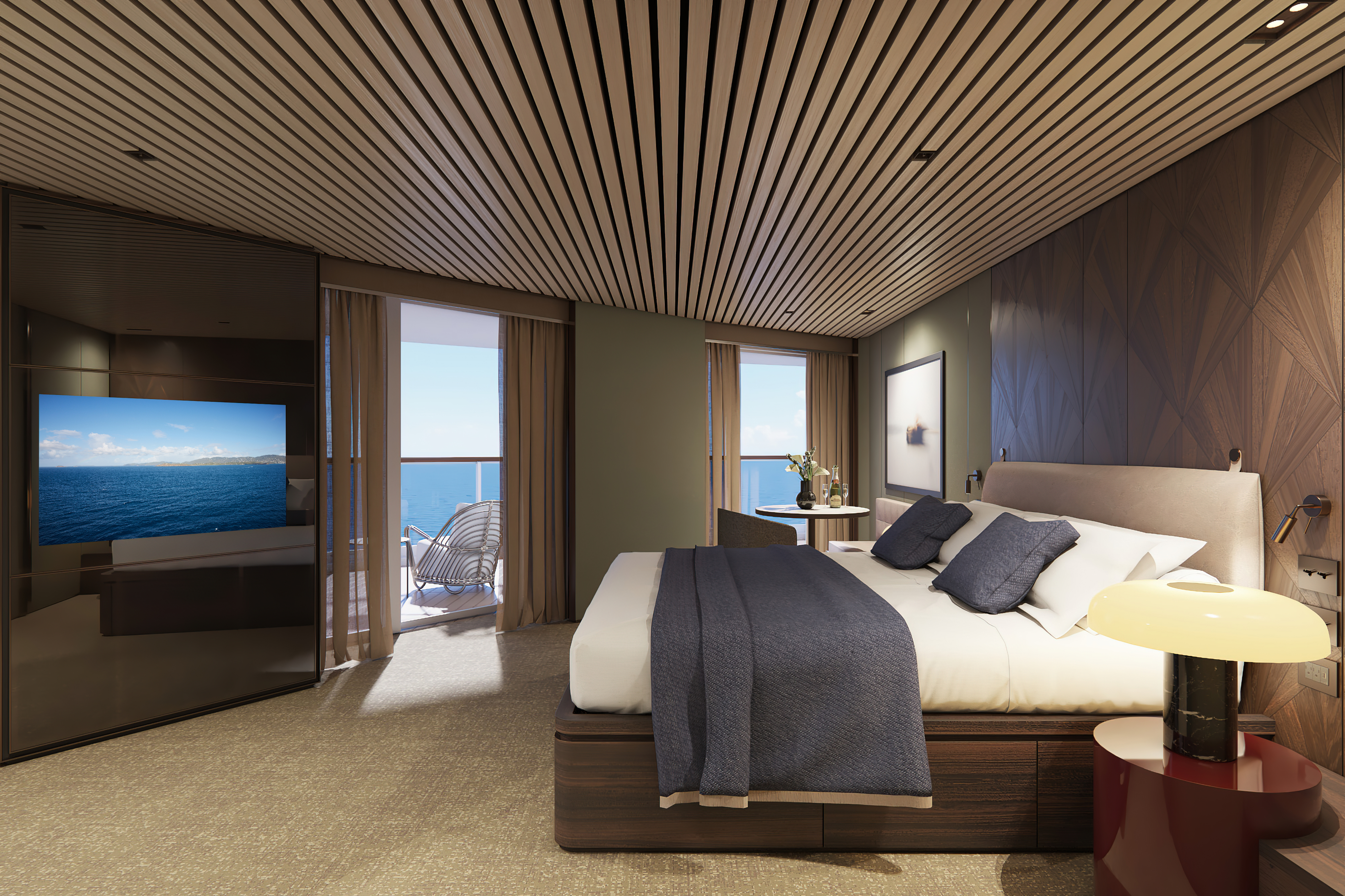 The Haven nach vorne gerichtetes Penthouse mit großem Balkon-[HA]