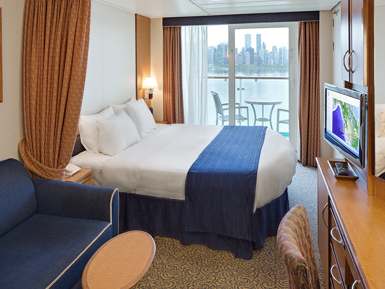 Ocean View Balcony Quad Guaranteed-[XQ]