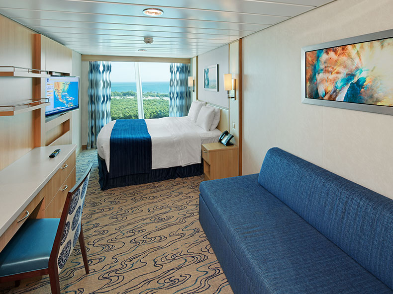 Cabine panoramique spacieuse avec vue sur mer-[1L]