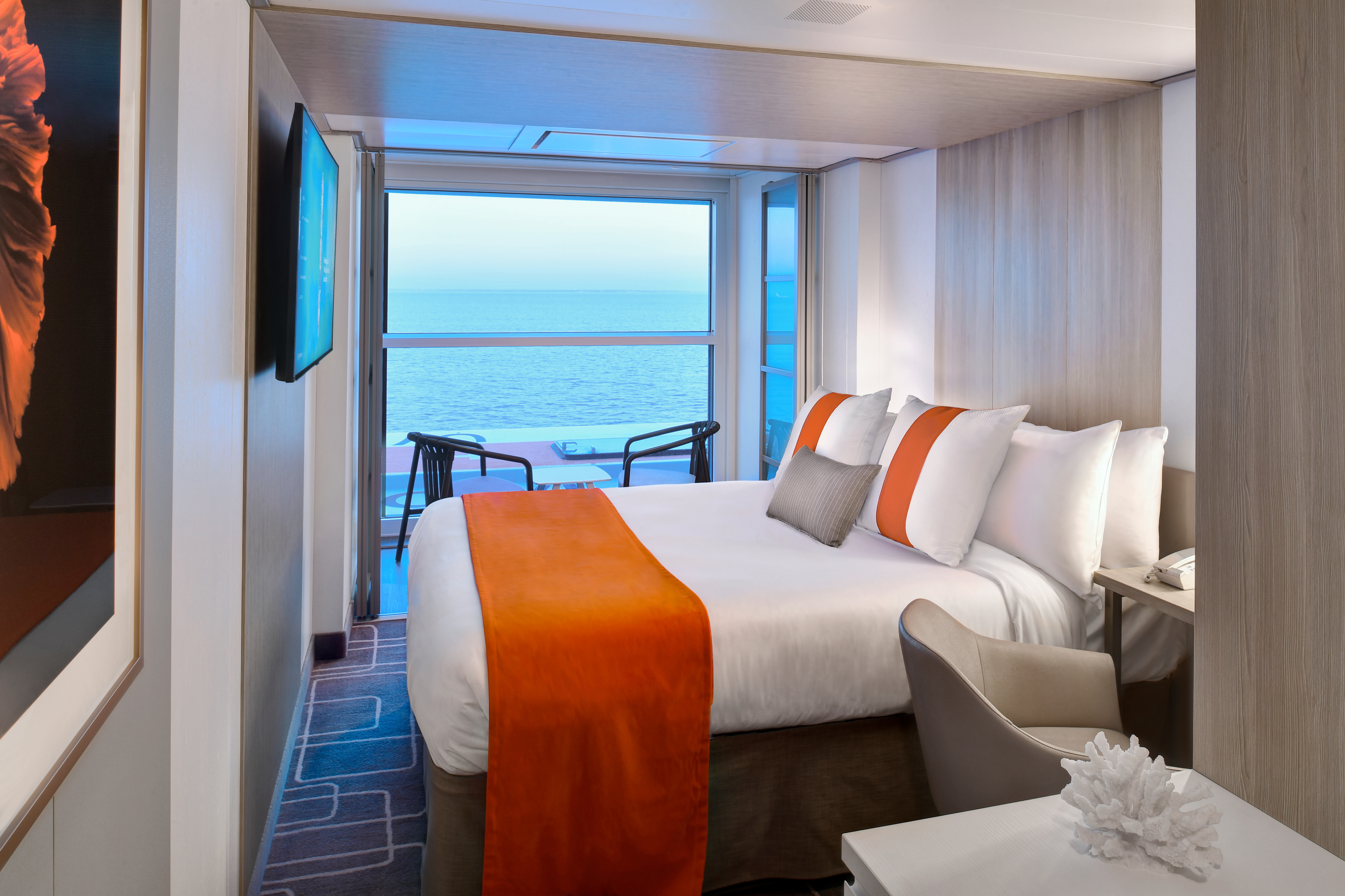 Edge Single Stateroom mit Infinite Veranda-[ES]