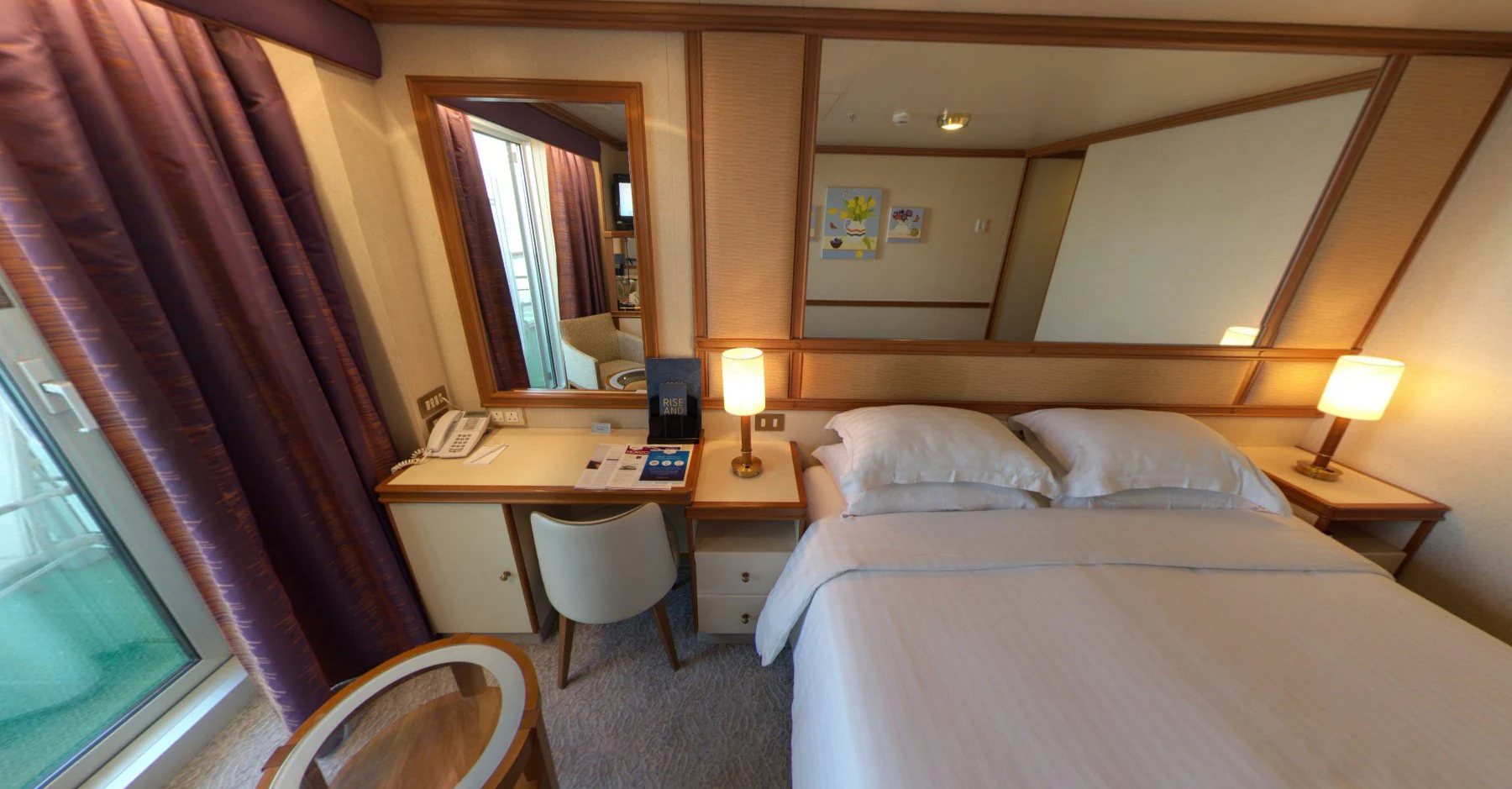 Balkonkabine mit Dusche-[HD]