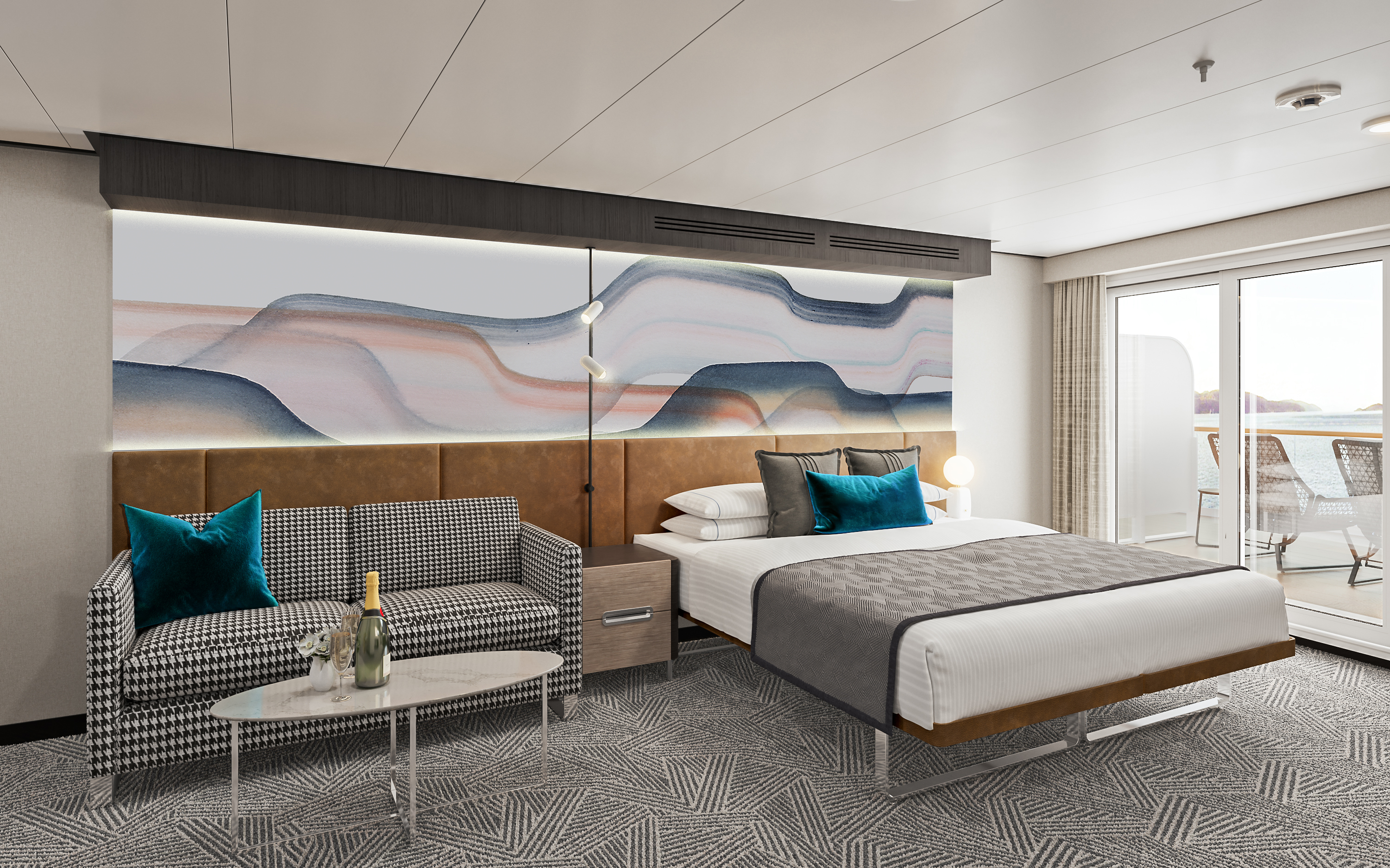 Familien Suite mit großem Balkon-[SL]