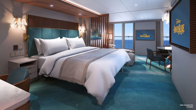 Concierge Family Stateroom with Oceanview Verandah-[03A]