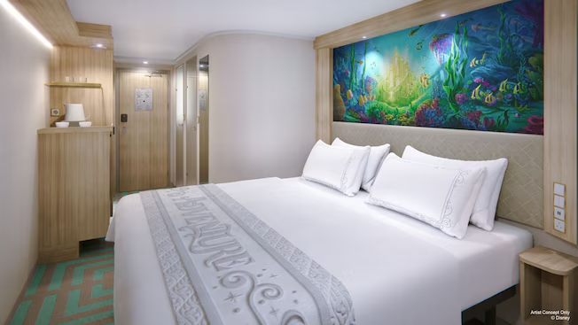 Deluxe Inside Stateroom with Reef View-[10A]