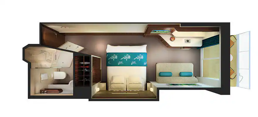 Solo Balkonkabine-[BT]