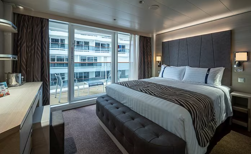 Cabine de luxe Fantastica avec balcon donnant sur la promenade-[PR1]