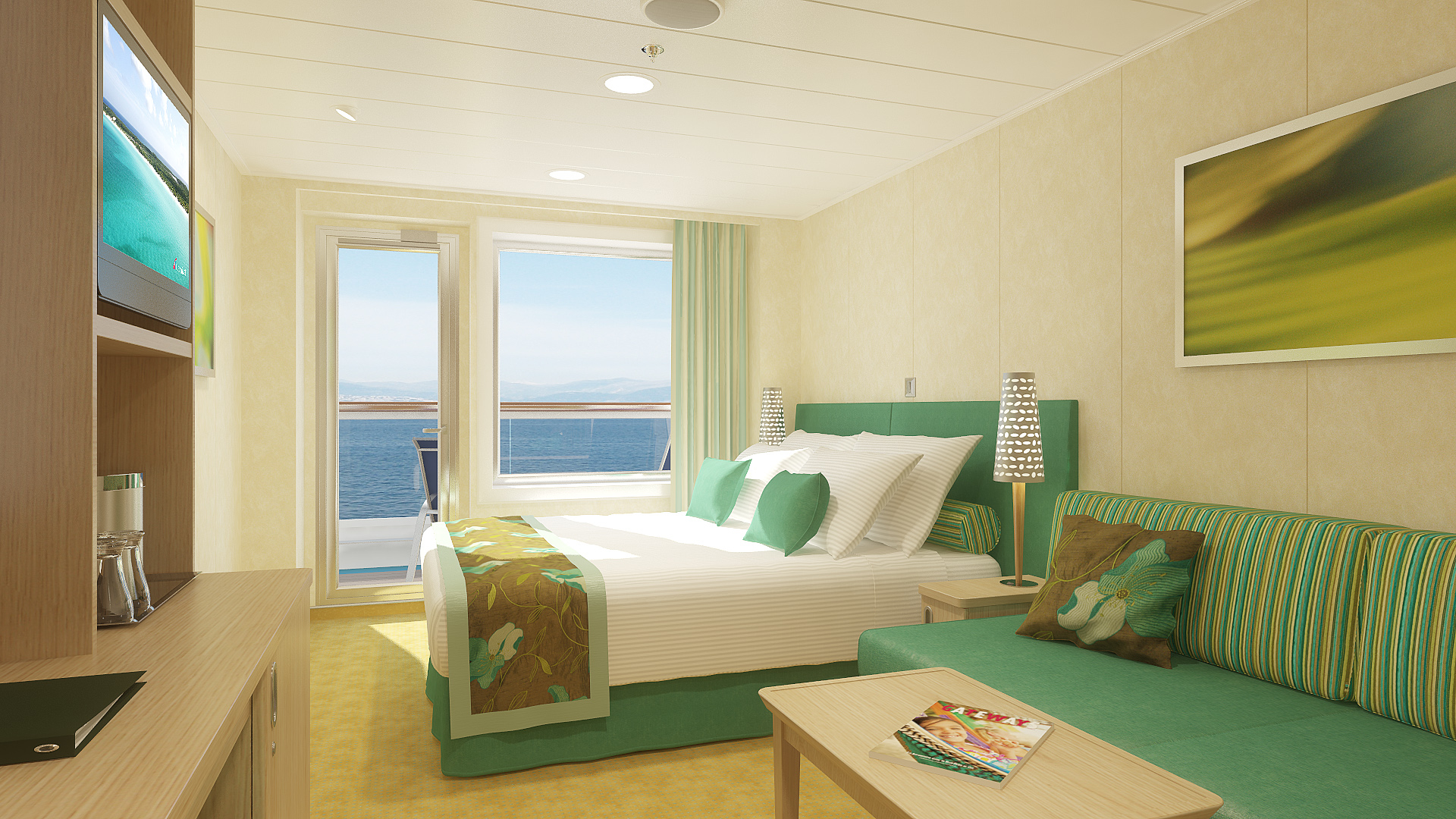 Cabine Cloud 9 avec spa et balcon-[8P]